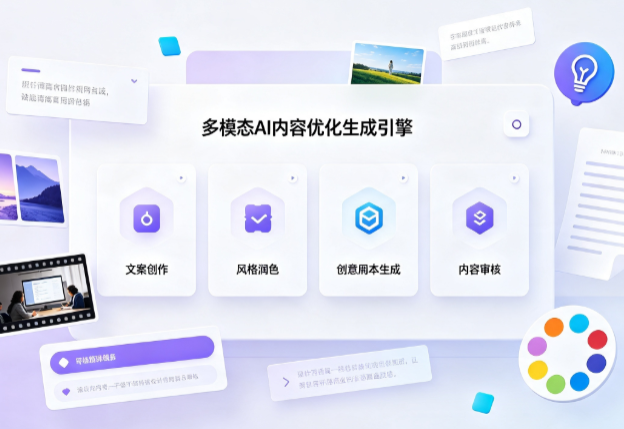 杭锦旗AI智能内容优化创新 多模态生成技术丰富数字内容创作生态